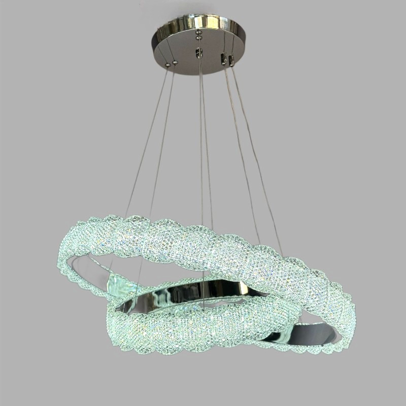 Led люстра кільця Linisoln 1532-60*40 CH, фото 1