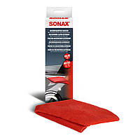 Серветка з мікрофібри для кузова 40х40 см SONAX Microfasertuch Aussen (416200)