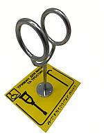 Комплект "Тримач для милиць + Горизонтальна тактильна табличка Брайля" (композит) (5552121)