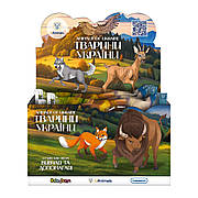 Дисплей стретч-игрушек в виде животного – ЖИВОТНЫЕ УКРАИНЫ (12 шт.)