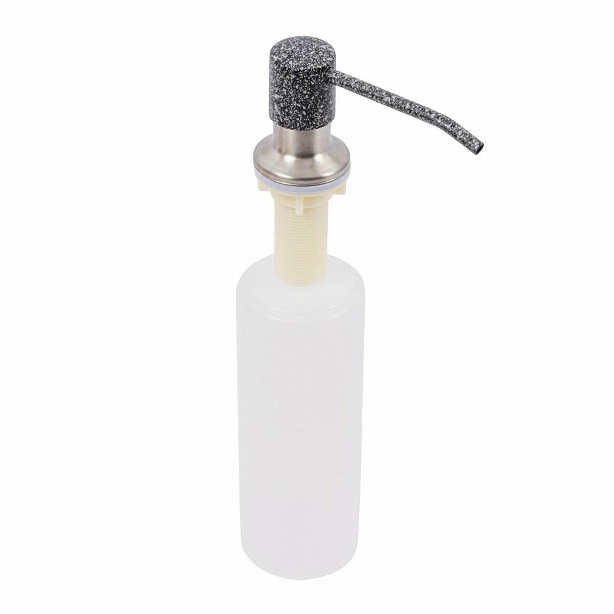 Дозатор для рідкого мила SA001 Platinum (Brushed) Графіт, фото 1