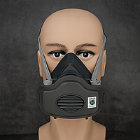 Протипиловий респіратор LD-320 з багаторазовою маскою і 10 змінними фільтрами проти пилу та диму