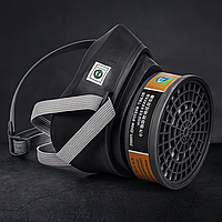 Респіратор з вугільним фільтром FD-411 для захисту від пилу, газів і органічних парів (маска)