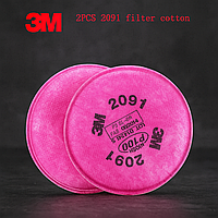 Фільтр для респіратора 6800 класу P3 (2 шт) – захист від пилу, парів, алергенів, токсичних аерозолів