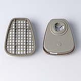 Респіраторна маска 3M 6200 з фільтрами 6001+5N11+501 | Захисний комплект для дихання багаторазовий, фото 5