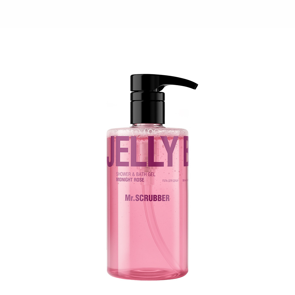 Гель для душу Jelly Bubbles Midnight Rose Mr.Scrubber 500ml, фото 1