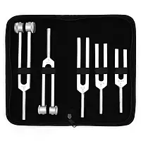 Набір із 5 камертонів (128 Гц, 256 Гц, 512 Гц, 1024 Гц, 2048 Гц) 10.PI.142