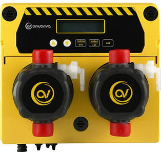 Система мембранних дозувальних насосів Aquaviva pH/Rx+Free Cl 5 л/год + набір pH