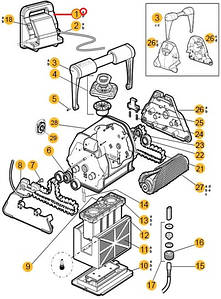 Блок живлення до робота-пилососа Hayward TigerShark