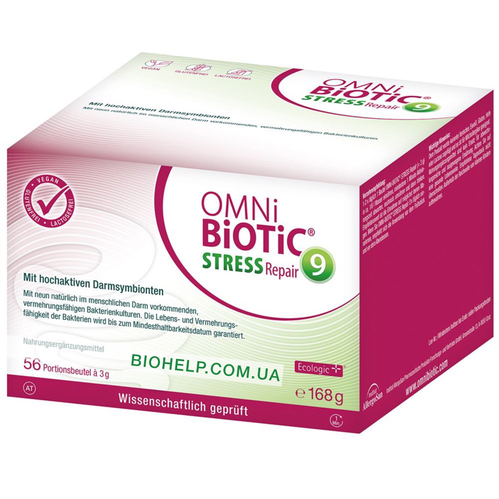 Омни Биотик Стрес Омні Біотик Omni Biotic Stress, саше 56 шт BX162, фото 1