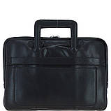 Сумка чоловіча для ноутбука 13 Ashwood PL45 Black (Чорний), фото 2
