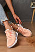 Кросівки жіночі персикового кольору текстиль 174555T Безкоштовна доставка, фото 2