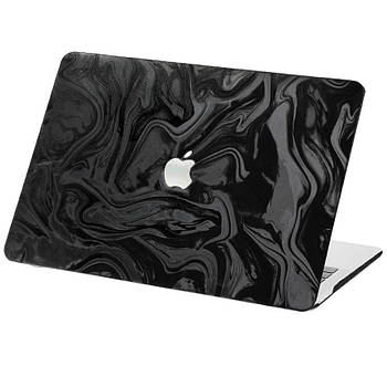 Чохол HardShell Waves Pattern для Macbook Pro 14.2 M1/M2/M3/M4 Black