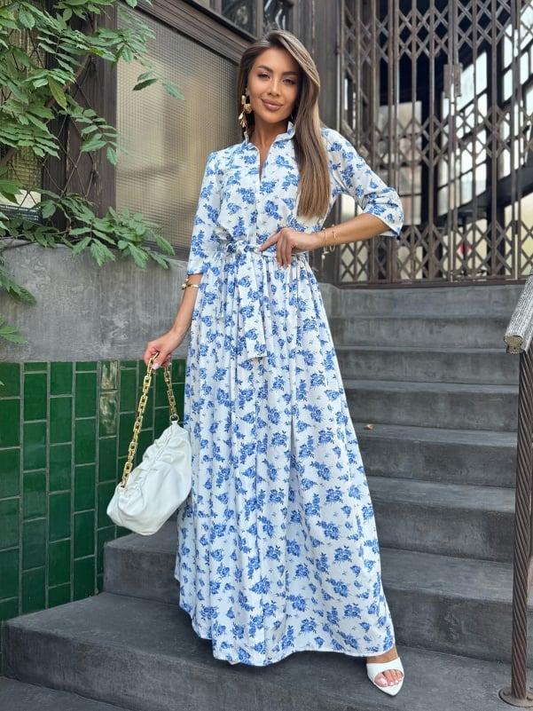 Плаття ISSA PLUS 15276 3XL білий, фото 1