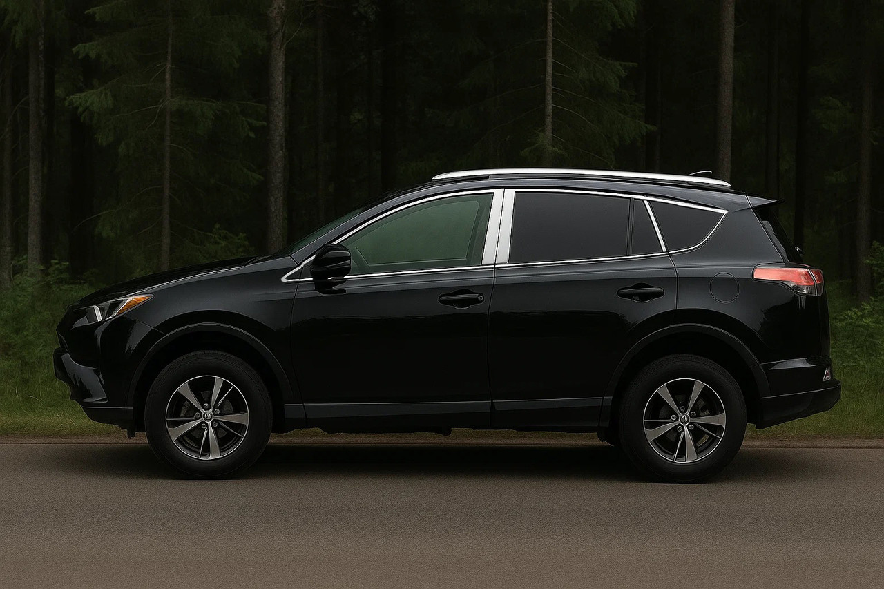 Повне обведення скла (комплект) для Toyota Rav 4 2013-2018 рр, фото 1