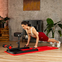 Тренажер для присідань HS-2020 SM Sissy Squat багатофункціональний для домашніх тренувань м'язів ніг і спини, фото 9