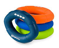 Еспандер силіконовий овальний 27,2 кг для тренування рук і реабілітації зап'ястя, фото 5