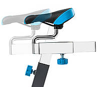 Спінбайк Hop-Sport HS-045IC Bravo синій для фітнесу та схуднення з механічним гальмом і ланцюговим приводом, фото 5