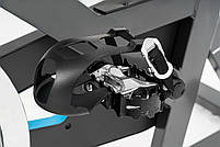 Спінбайк Hop-Sport HS-045IC Bravo синій для фітнесу та схуднення з механічним гальмом і ланцюговим приводом, фото 6