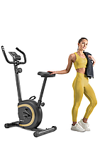 Велотренажер Hop-Sport HS-015H Vox для домашніх тренувань з маховиком 5 кг і сенсорами пульсу, фото 2