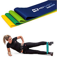 Набір гумок для фітнесу Hop-Sport HS-L550RL еластичні стрічки для тренувань і реабілітації, фото 5