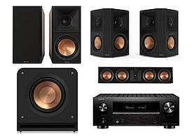Домашній кінотеатр 5.1 Klipsch Reference Premiere RP-600M II + Denon AVR-X1800H