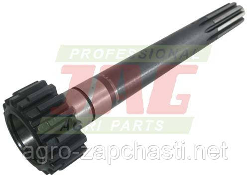 Вал  зчеплення 80374335 (JAG46-0060 ), L-350mm z-17(зубців)
