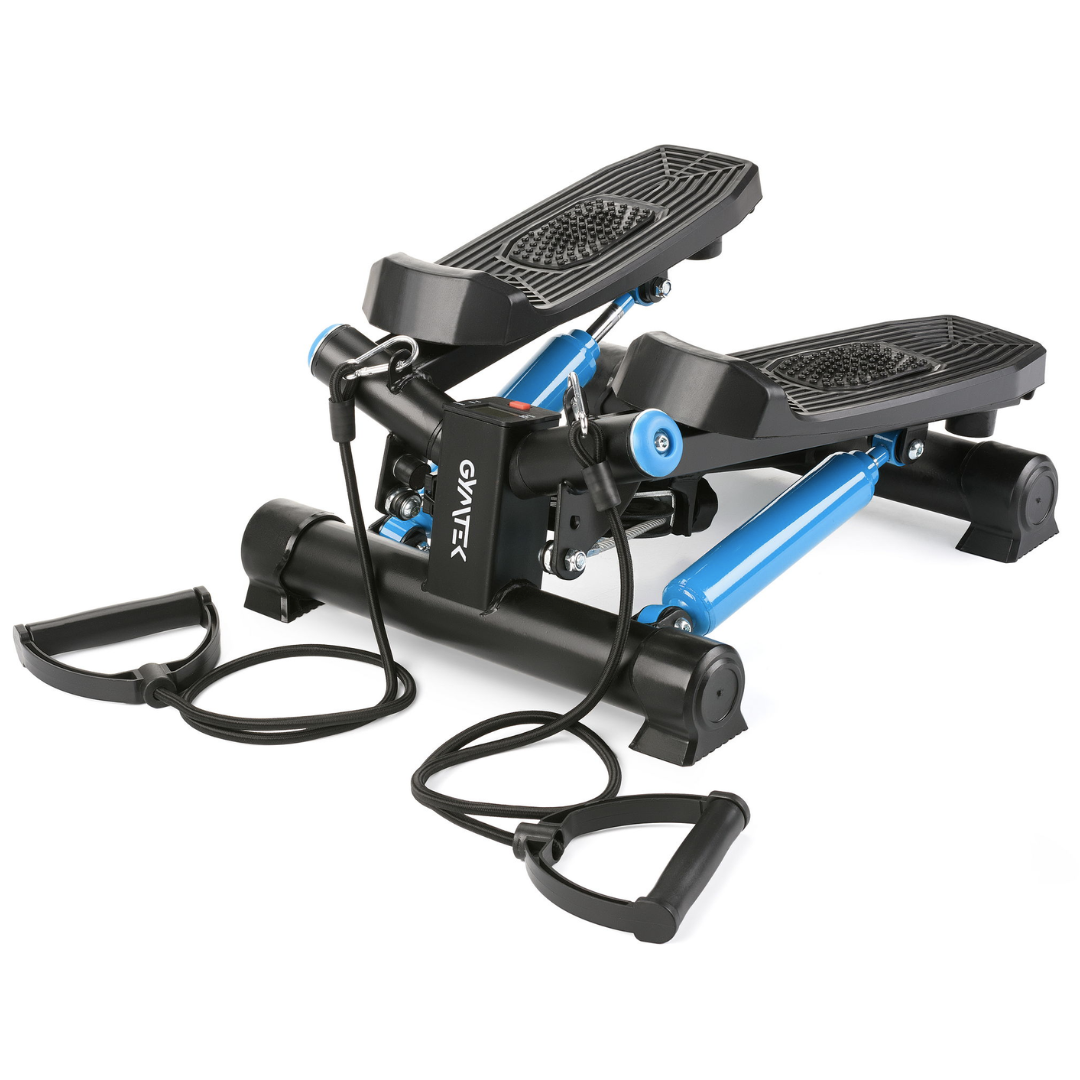 Степер Gymtek XST250 з еспандерами для домашніх тренувань ніг і верхньої частини тіла, фото 1