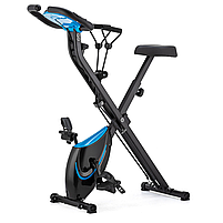 Велотренажер Gymtek FX600 магнітний складаний для домашніх тренувань до 120 кг з еспандерами, фото 3