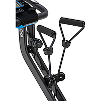 Велотренажер Gymtek FX600 магнітний складаний для домашніх тренувань до 120 кг з еспандерами, фото 5