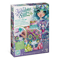 Набір Для Творчості Зоряні Блискітки Та Фольга Nebulous Stars 11027, 3 Шаблони Для Декорування Sellia