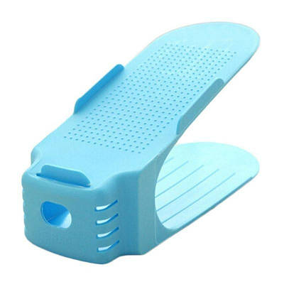 Підставка для взуття Double Shoe Racks Блакитна 182163