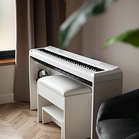 Біла стійка для піаніно Yamaha P143 / P145 / P225 без кришки
