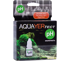 Тест кислотності води AQUAYER pH — для акваріума, 10 мл