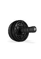 Ролик для преса Hop-Sport з килимком для домашніх тренувань зміцнення м'язів спини та преса, фото 2