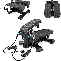 Степер Gymtek XST600 твіст для тренування всього тіла з еспандерами та дисплеєм для дому, фото 6