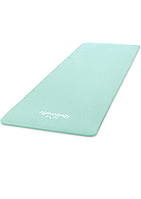 Килимок для йоги та фітнесу Queenfit NBR 15 мм бірюзовий для комфортних тренувань і захисту суглобів, фото 2