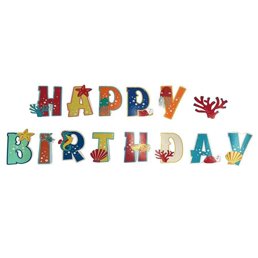 Гірлянда-літери НВ Морське дно (англ)