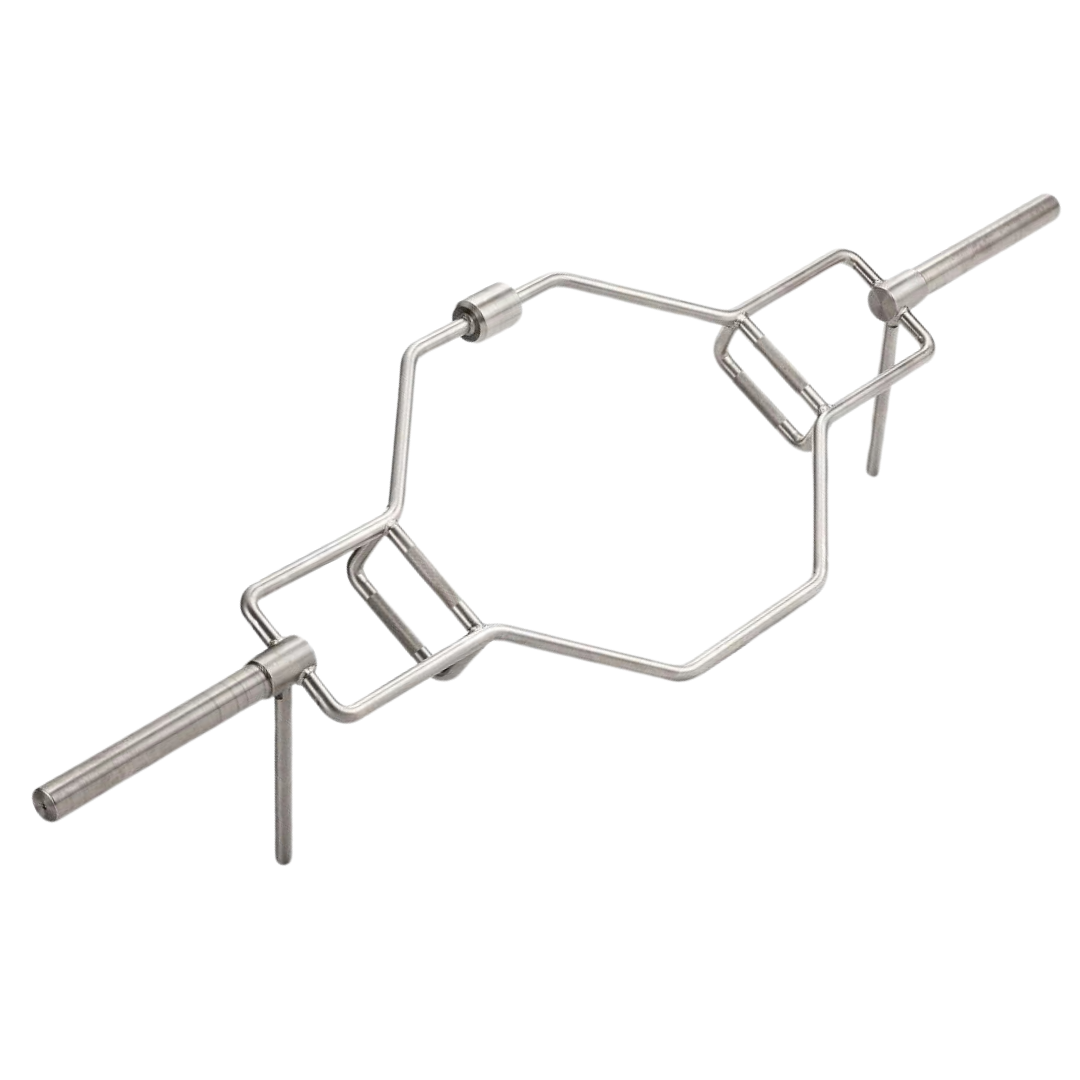 Треп-гриф олімпійський York Fitness для станової тяги з підставкою 213 см 50 мм для силових тренувань, фото 1