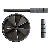 Ролик для преса York Fitness Deluxe Ab тренажер для зміцнення м'язів преса та всього тіла, фото 5