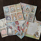 Набір одностороннього паперу 20*20 см 15 аркушів SPK080, фото 8