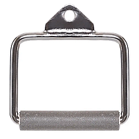 Ручка для тяги York Fitness одинарна для дельти біцепса хромована для ефективних тренувань, фото 4