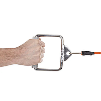 Ручка для тяги York Fitness одинарна для дельти біцепса хромована для ефективних тренувань, фото 5