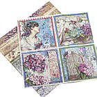 Набір одностороннього паперу 20*20 см 15 аркушів SPK081, фото 5