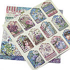 Набір одностороннього паперу 20*20 см 15 аркушів SPK081, фото 6