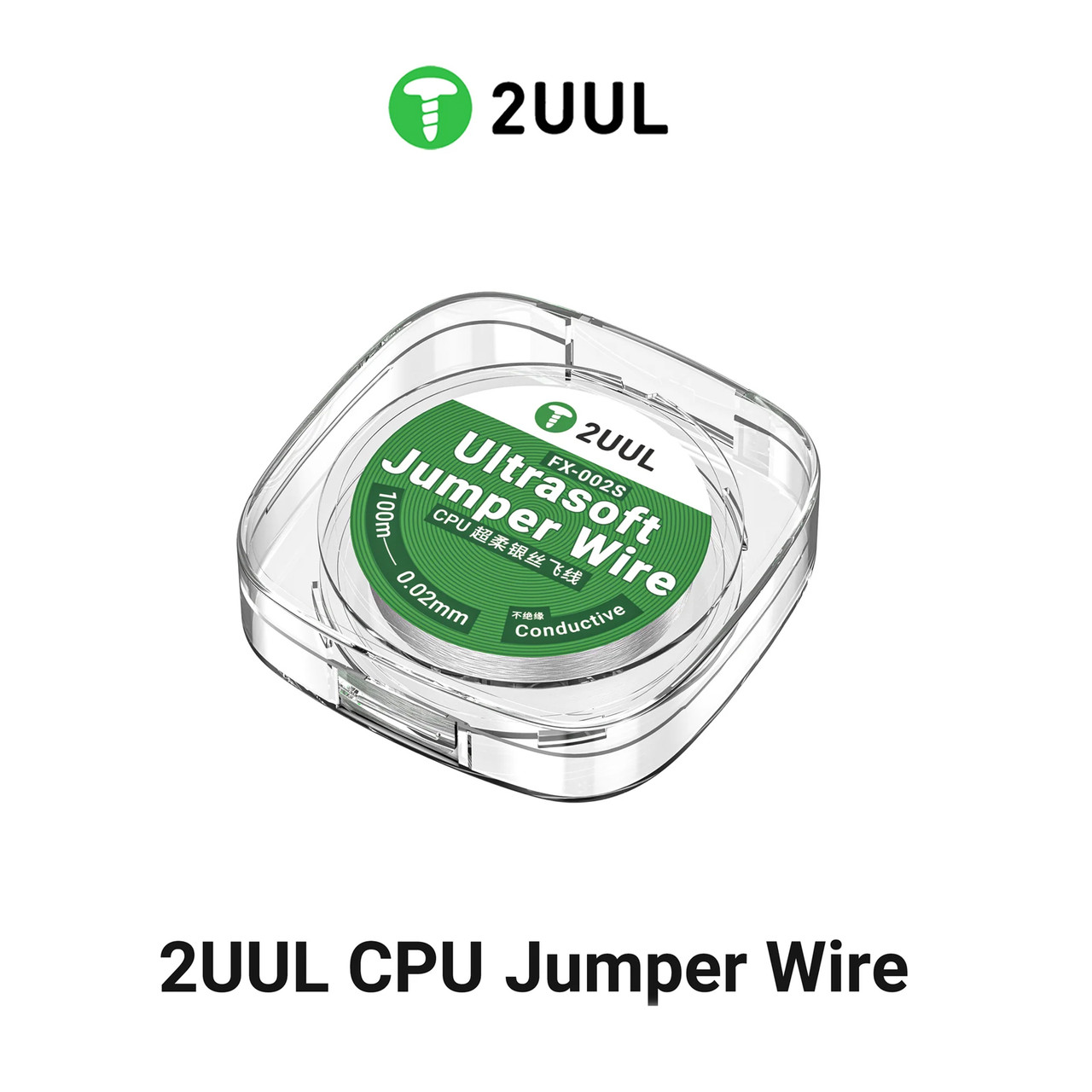 Дріт мідний 2UUL FX-002S для перемичок на платі (0,02 мм* 100 м)