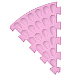 Масажний килимок «Орк Мікс Пазли» 6 елементів + 6 Секторів ПАГЕЛЬ, фото 6