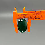 20 шт - Стрази акрилові пришивні 18х25 мм, зелений, фото 4