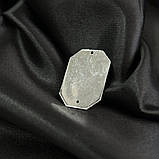 20 шт - Стрази акрилові пришивні 18х25 мм, синій електрик, фото 2