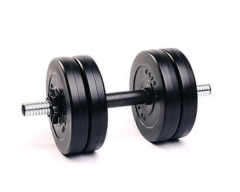 Гантель композитна ELITUM 11 кг для домашніх тренувань універсальний тренажер для силових вправ